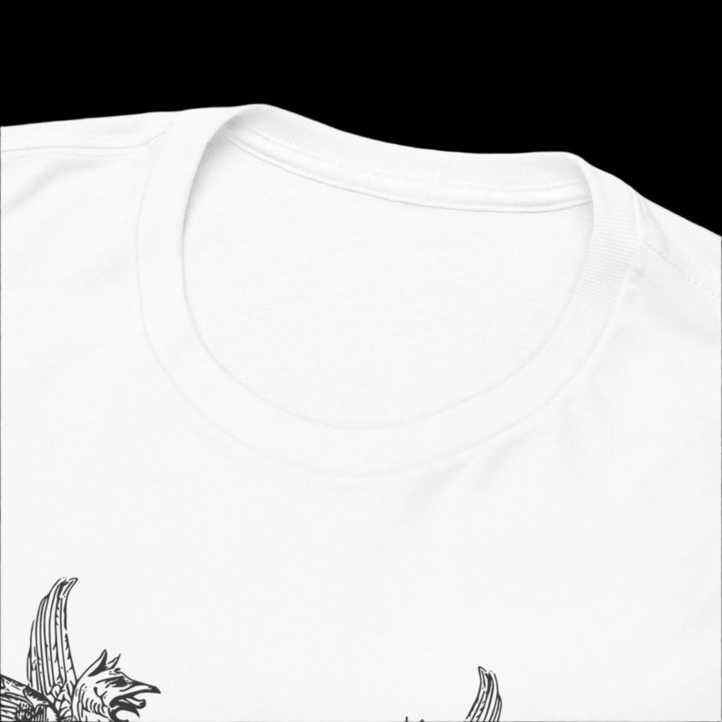 RavenWolf Manor White Unisex Heavy Cotton Tee